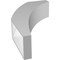 Ekena Millwork 6-in. W x 18-in. D x 30-in. H Thorton Architectural Grade PVC Knee Brace BRCP06X18X30THR - alternate 3